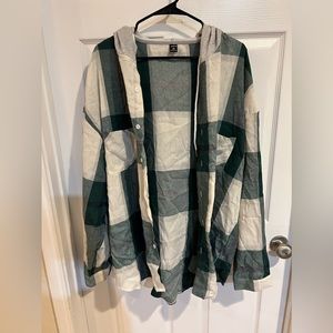 Flannel jacket. Men’s. Size XXL. SHEIN. never worn